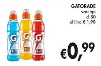 Supermercato Coal GATORADE vari tipi cl 50 offerta
