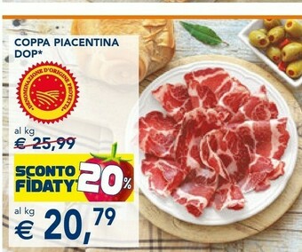 Esselunga Coppa Piacentina DOP offerta