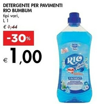 Bennet Rio Bumbum Detergente Per Pavimenti offerta