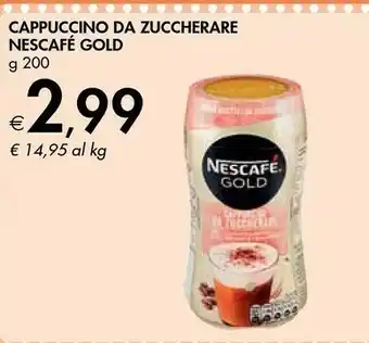 Bennet Nescafé Nestlé Cappuccino Da Zuccherare Gold offerta