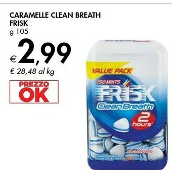 Bennet Frisk Clean Breath 105 G(ml) offerta