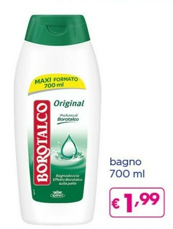 Acqua & Sapone Borotalco Bagnoschiuma offerta