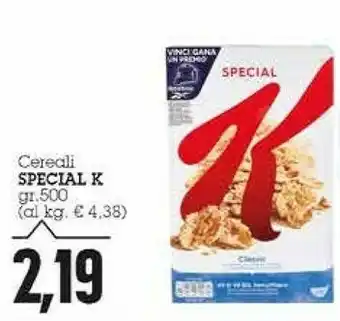 Emi Supermercati Kelloggs Special Cereali offerta