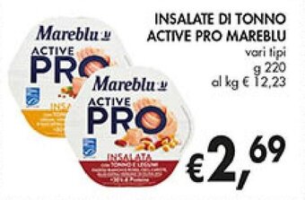 Supermercato Coal INSALATE DI TONNO ACTIVE PRO MAREBLU g 220 offerta