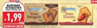 Pim Supermercati Mulino Bianco Fette Biscottate offerta