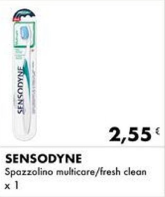 Iper Tosano SENSODYNE Spazzolino multicare/fresh clean x 1 offerta