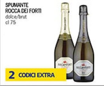 SPUMANTE ROCCA DEI FORTI dolce/brut cl 75