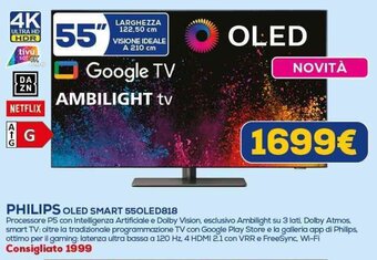 PHILIPS OLED SMART 55OLED818