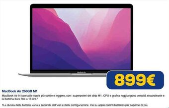 MacBook Air 256GB M1