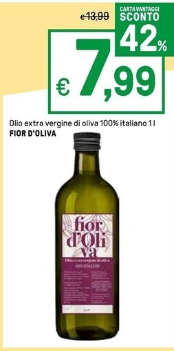 Ob olio extra vergine di oliva 100% italiano