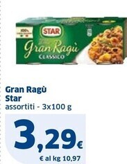 Ok Sigma Star gran ragù offerta
