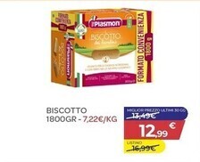 Bimbo Store Plasmon biscotto 1800gr offerta
