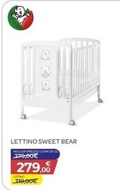 Bimbo Store Italbaby lettino sweet bear offerta