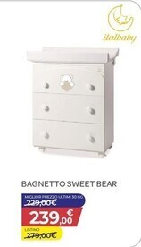 Italbaby bagnetto sweet bear