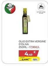Bimbo Store Alce nero olio extra vergine d'oliva 250ml offerta
