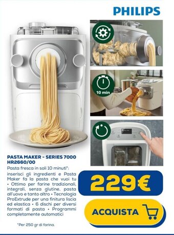 PHILIPS PASTA MAKER - SERIES 7000 HR2660/00