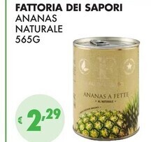 Fattoria dei sapori ananas naturale