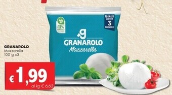 Quick Sisa Granarolo mozzarella offerta