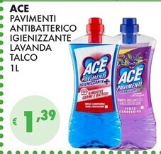 Eté Ace pavimenti antibatterico igienizzante offerta