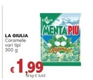 Quick Sisa Giulia caramelle offerta