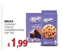 Quick Sisa Milka cookies offerta