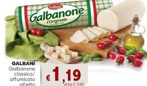 Quick Sisa Galbani galbanone classico offerta