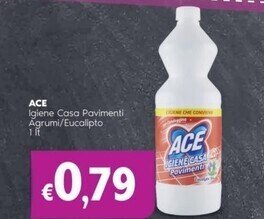 Quick Sisa Ace igiene casa pavimenti agrumi offerta
