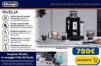 Euronics DeLonghi RIVELIA EXAM440.35.B offerta