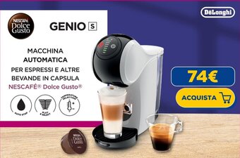 Euronics DeLonghi GENIO S offerta