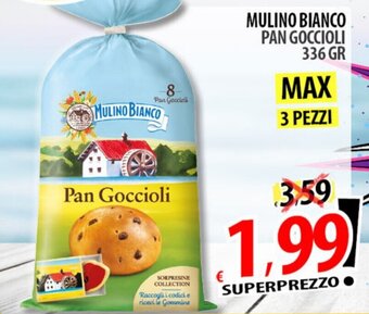 MULINO BIANCO PAN GOCCIOLI 336 GR