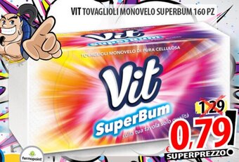 VIT TOVAGLIOLI MONOVELO SUPERBUM 160 PZ