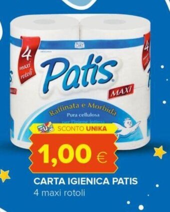 Oasi CARTA IGIENICA PATIS 4 maxi rotoli offerta