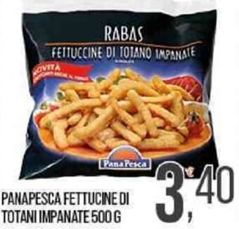 Cash pro PANAPESCA FETTUCINE DI TOTANI IMPANATE 500 G offerta