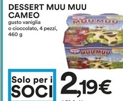 Coop Cameo dessert muu muu offerta