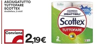 Coop Scottex asciugatutto tuttofare offerta