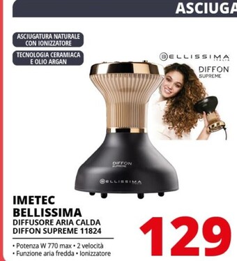 Comet Imetec bellissima diffusore aria calda diffon supreme 11824 offerta