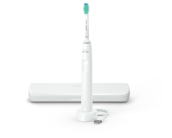 Comet Philips 3100 series hx3673/13 spazzolino elettrico sonico + la custodia da viaggio offerta