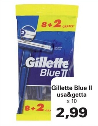 Gillette Blue Il usa&getta x 10