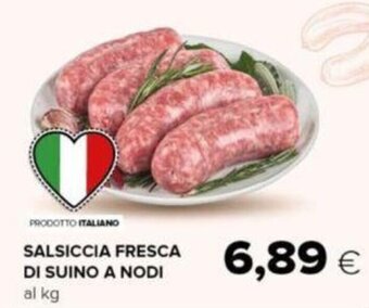 Oasi SALSICCIA FRESCA DI SUINO A NODI offerta