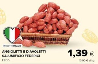 Oasi ANGIOLETTI E DIAVOLETTI SALUMIFICIO FEDERICI offerta