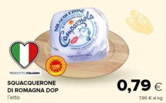 Oasi SQUACQUERONE DI ROMAGNA DOP offerta