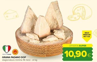 Oasi GRANA PADANO DOP stagionatura minima 18 mesi offerta