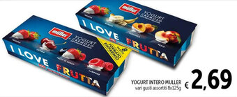 Spazio Conad YOGURT INTERO MULLER vari gusti assortiti 8x125g offerta