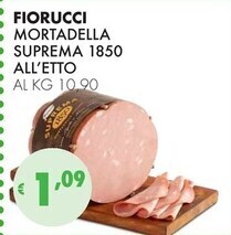 Eté Fiorucci mortadella suprema offerta