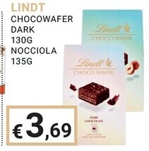 Eté Lindt chocowafer dark offerta