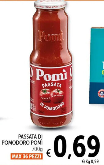 Spazio Conad PASSATA DI POMODORO POMI 700 g offerta