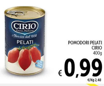 Spazio Conad POMODORI PELATI CIRIO 400 g offerta