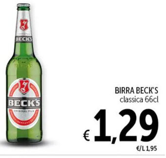Spazio Conad BIRRA BECK'S classica 66cl offerta