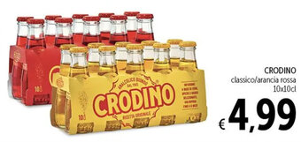 Spazio Conad CRODINO classico/arancia rossa 10x10cl offerta