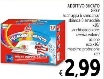 ADDITIVO BUCATO GREY acchiappa & smacchia/ sbianca & smacchia x10